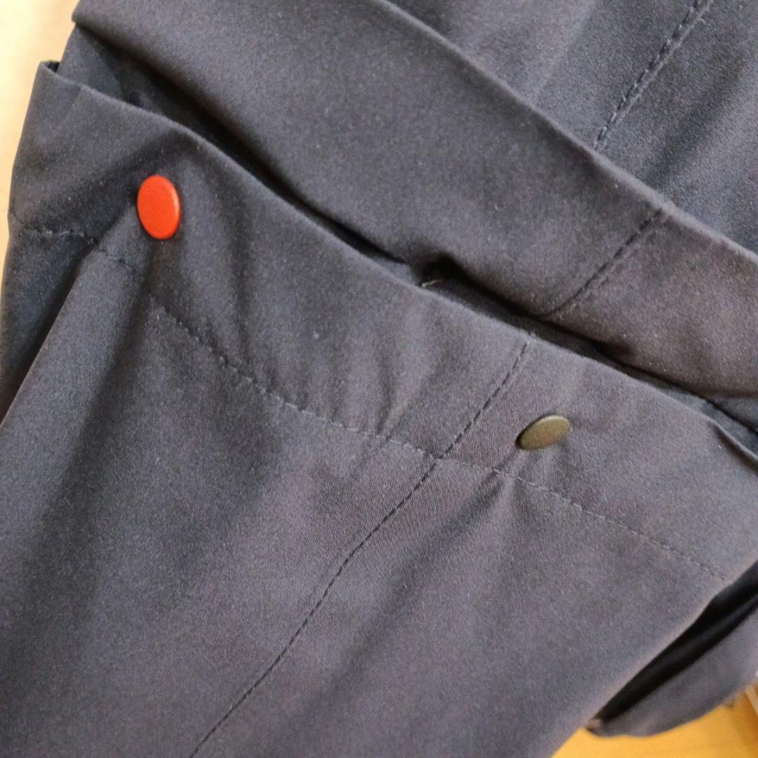 未使用！現行品！ブリーフィング ゴルフ レインウェア 紺 フード袖