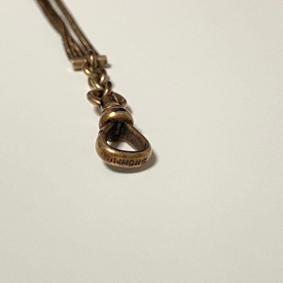 アンティーク 懐中時計 チェーン 米国 アメリカSimmons - メルカリ