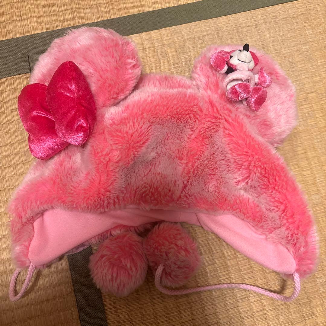 ディズニー ミニー ピンク ファンキャップ - メルカリ