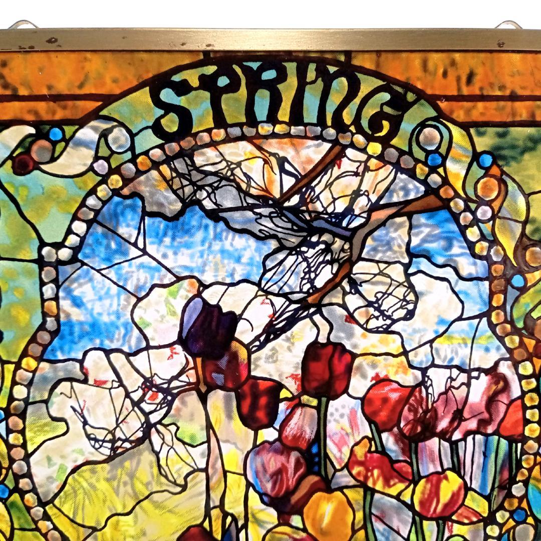 ルイスCティファニー ステンドグラス 四季・春夏秋冬グラスマスターズ