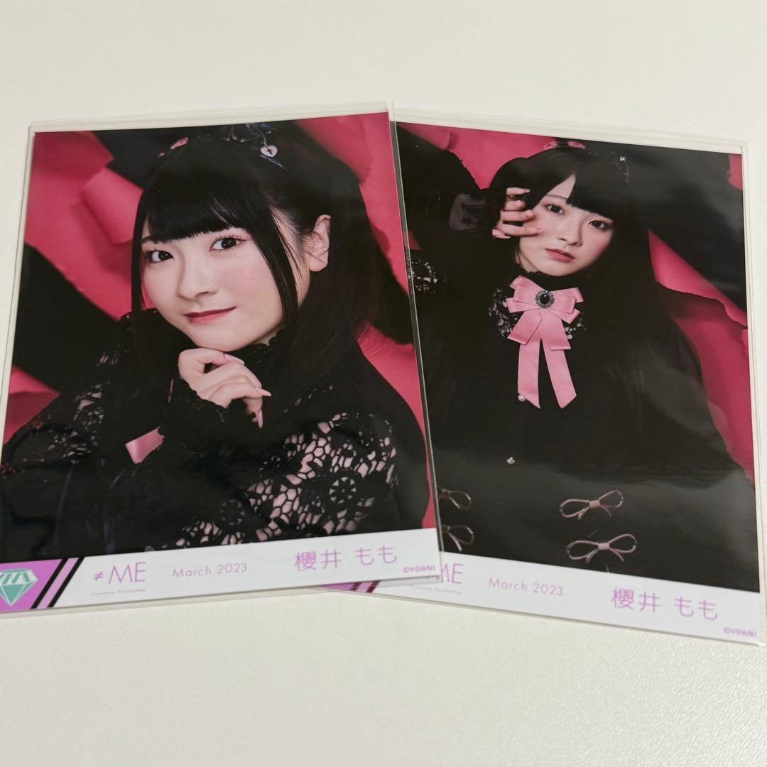≠ME ノイミー 生写真 桃色デイブレイク セミコンプ 櫻井もも - メルカリ