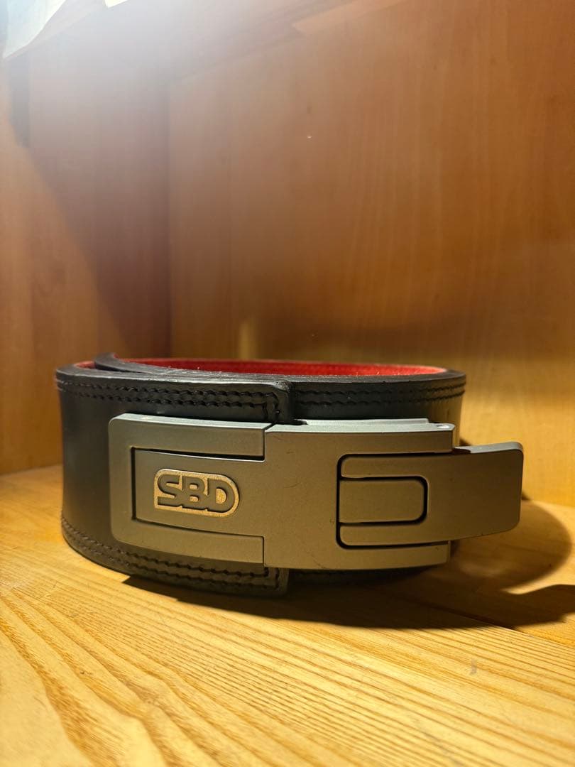 【SBD】 パワーリフティングベルト 13mm Mサイズ（現行新ロゴモデル） SBD Apparel Japan