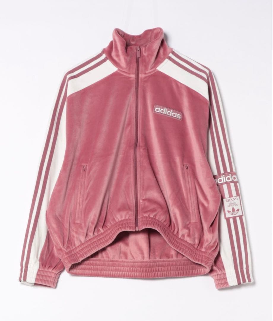 新品XL⭐️当日⭐️adidas W ADIBREAK VELOUR TT重盛さと美 - メルカリ