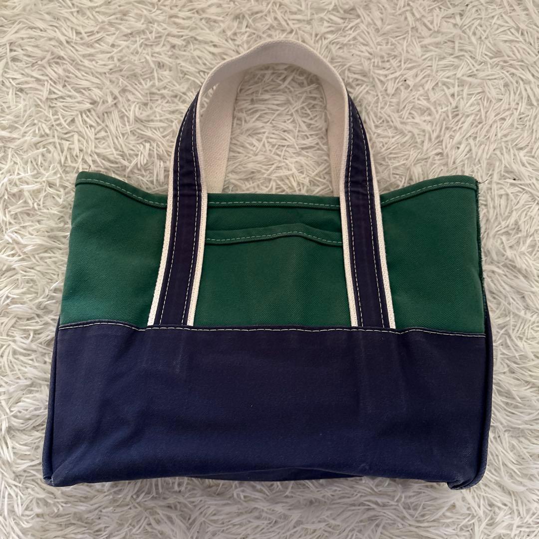 ビームス　L.L.Bean ボート&トート 別注 ネイビー グリーン M スペースシャトルの発射後は: SHINOblog