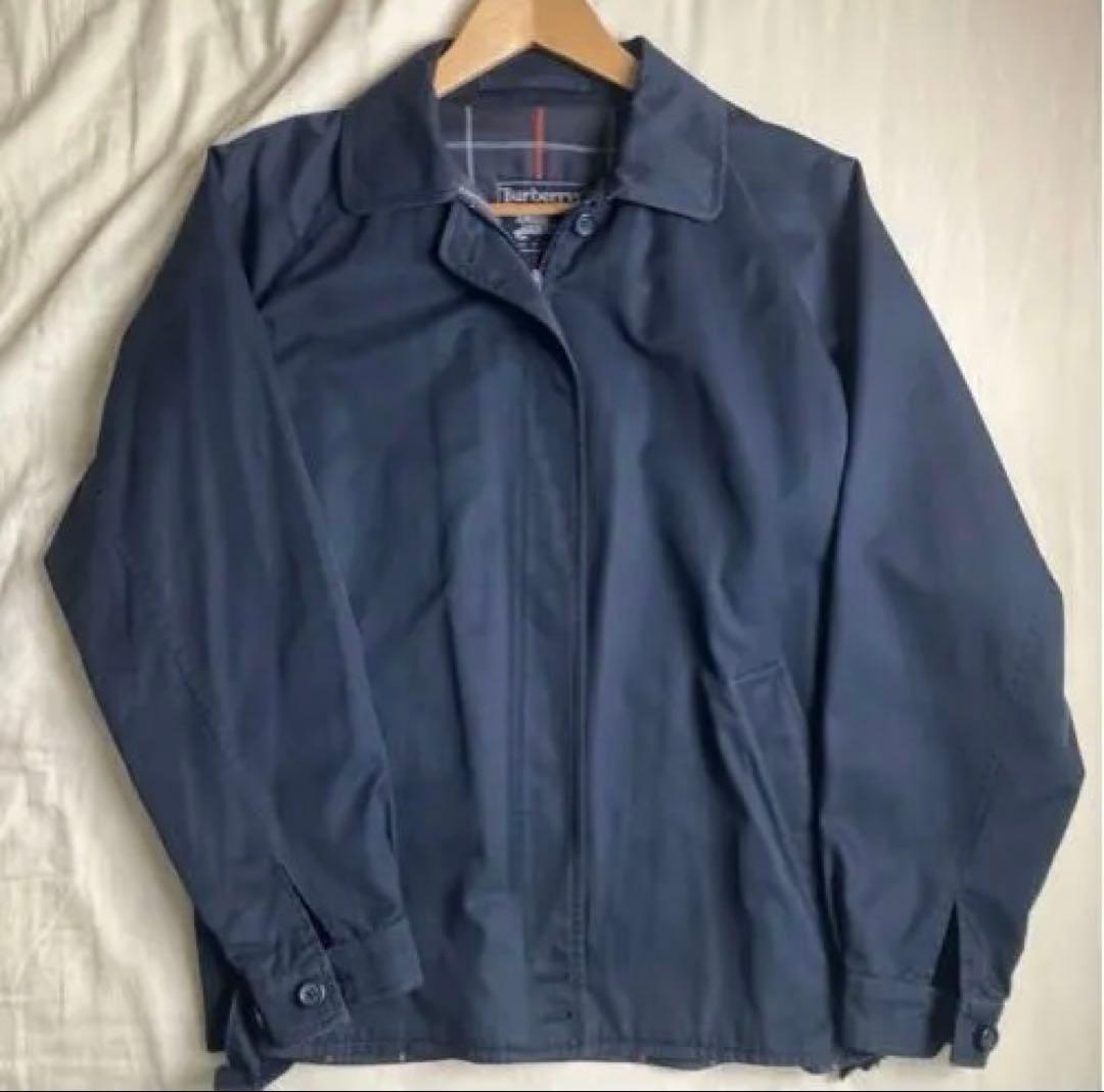 80's ヴィンテージ バーバリー　スウィングトップ　ネイビー S〜M BURBERRY - バーバリー スウィングトップ/ブルゾン ネイビー XLの通販