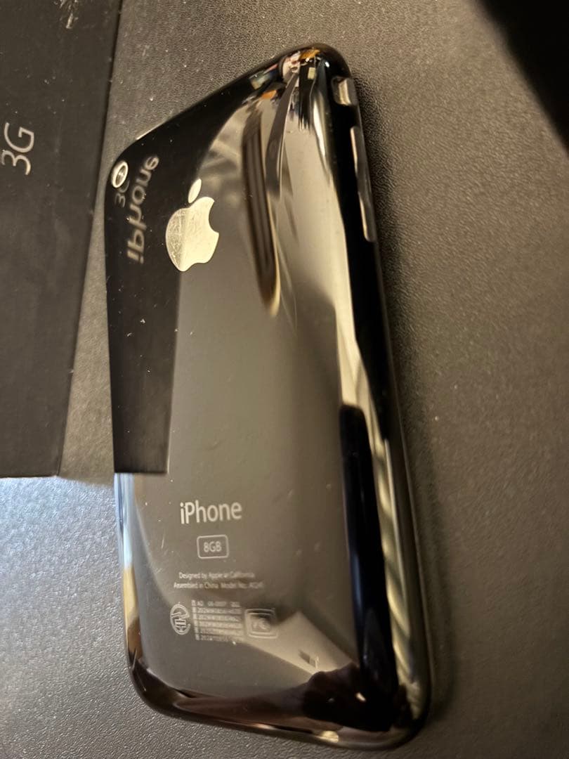 USED 日本での最初の機種】Apple iPhone3G 黒