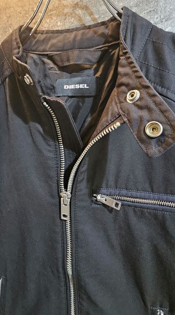 ✨極美品✨ 地面師 池田エライザ着用 DIESEL ライダースジャケット M