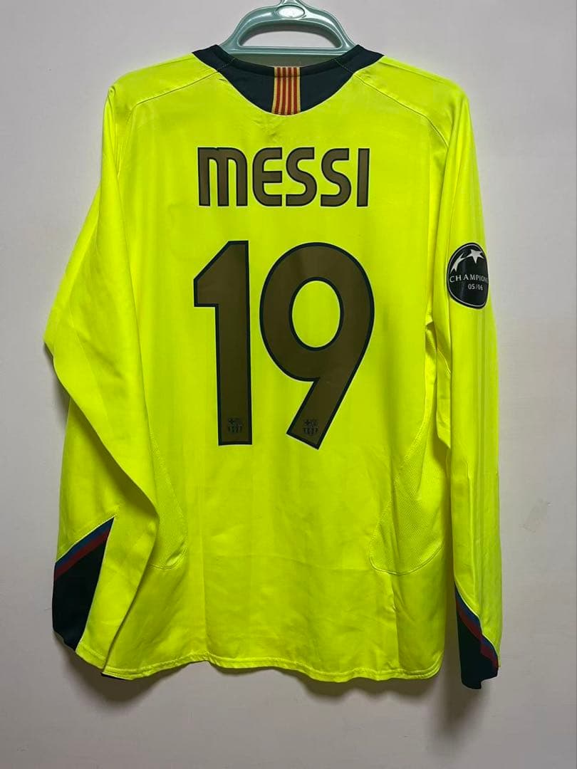 Nike Messi メッシ バルセロナ06/07ユニフォーム L/S UCL - メルカリ