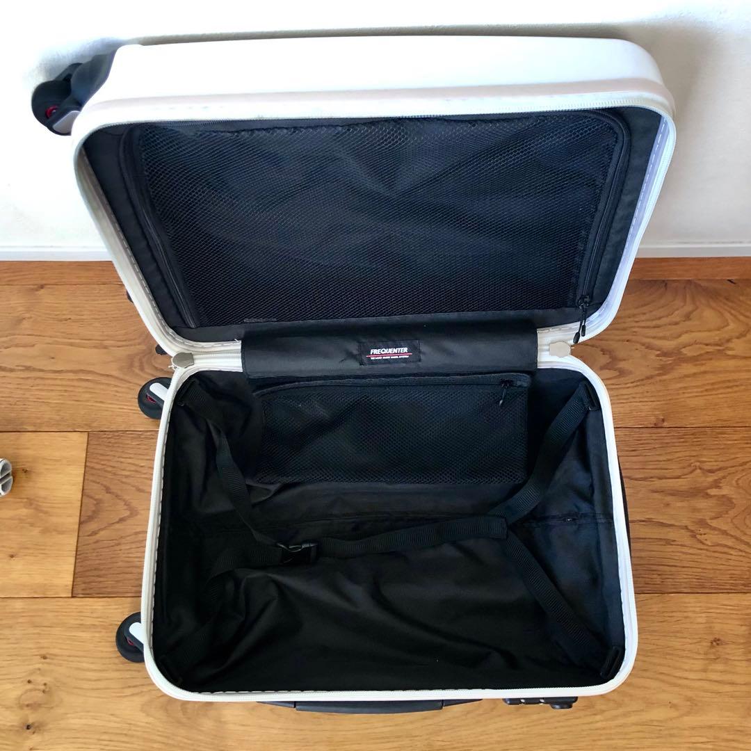 FREQUENTER フリクエンター ウェーブ スーツケース 34L ホワイト
