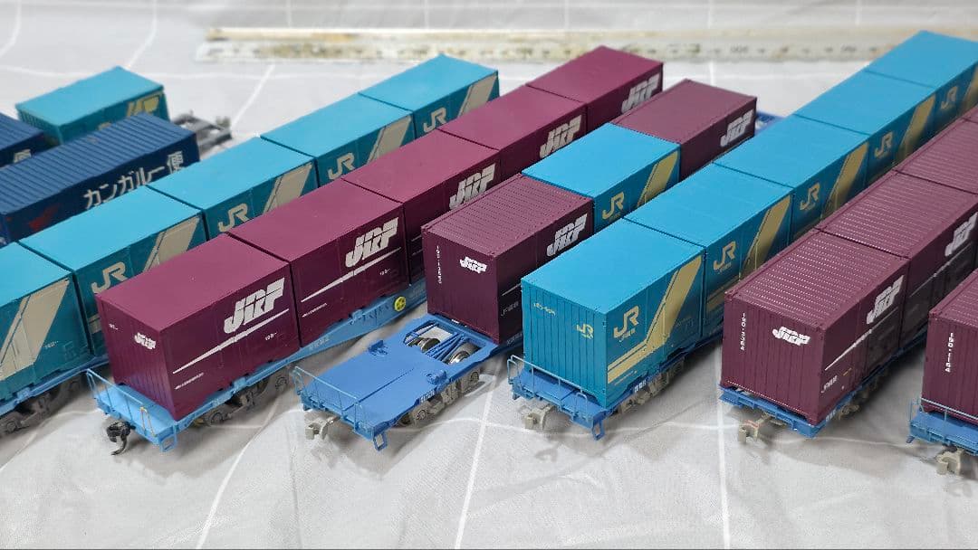 コキ104　11輌まとめて(13mmゲージ)