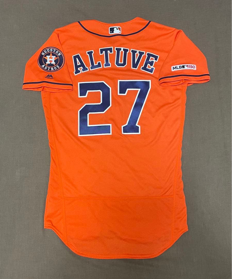 MLB アストロズ　アルトゥーべ　オーセンティックユニフォーム 楽天市場】【公式グッズ】MLB アストロズ ホセ・アルトゥーベ