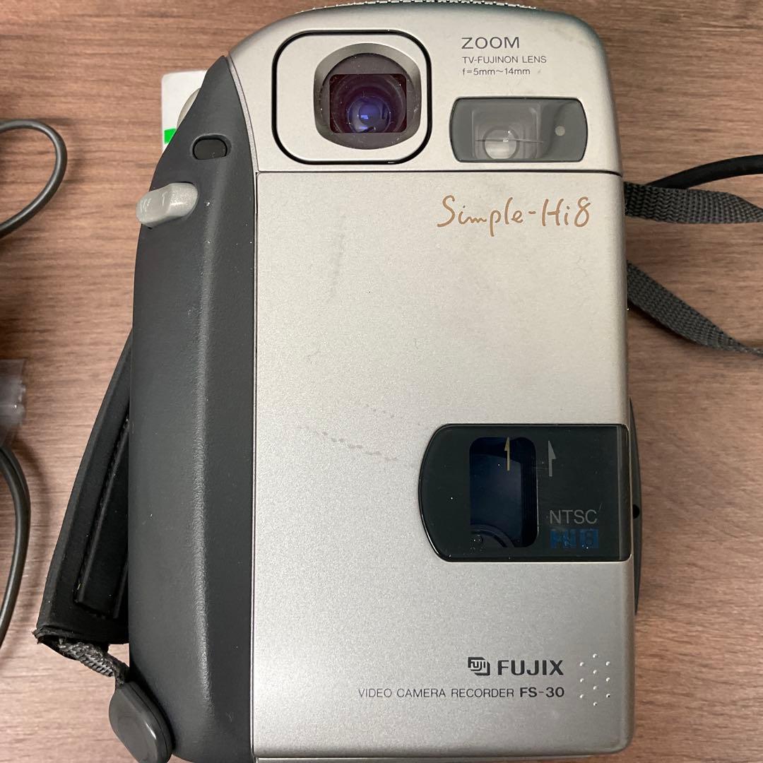 希少 FUJIX Simple-Hi8 ビデオカメラ FS-1 8mm - メルカリ