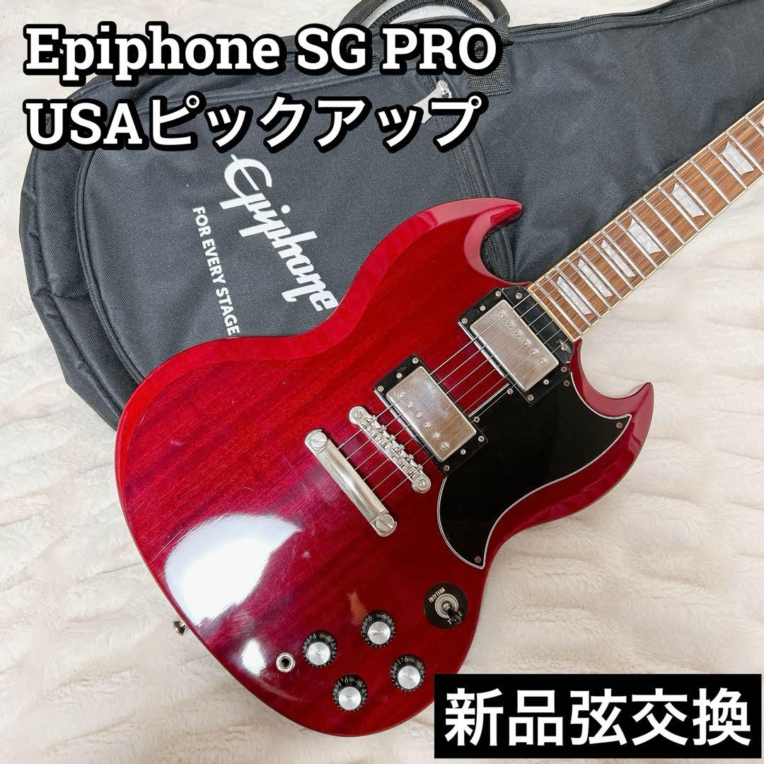 美品 Epiphone SG PRO G-400 2019年製 Cherry Epiphone / G-400 SG PRO / Cherry - HR/HMギター専門店 FUTURE WORLD