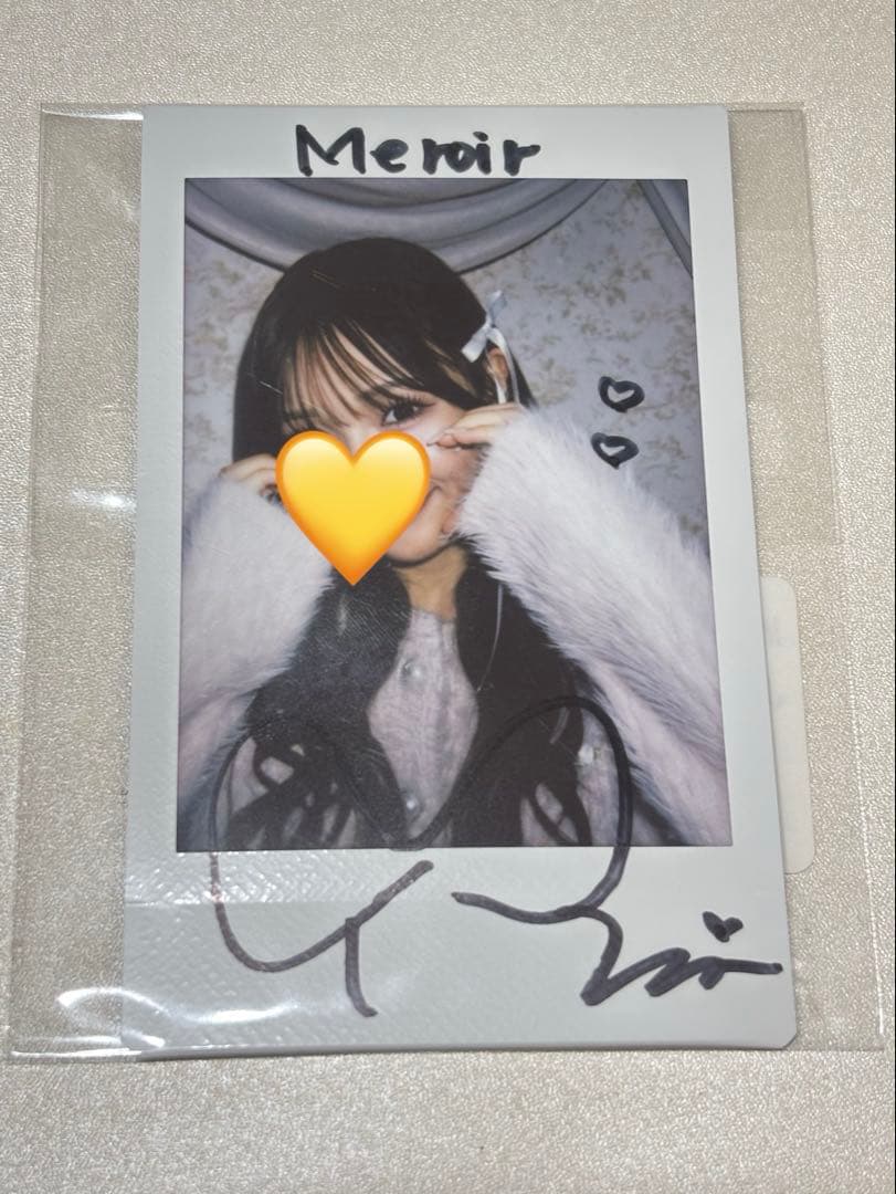 CUTIE STREET 古澤里紗 サイン入り チェキ トレカ Me roir - メルカリ