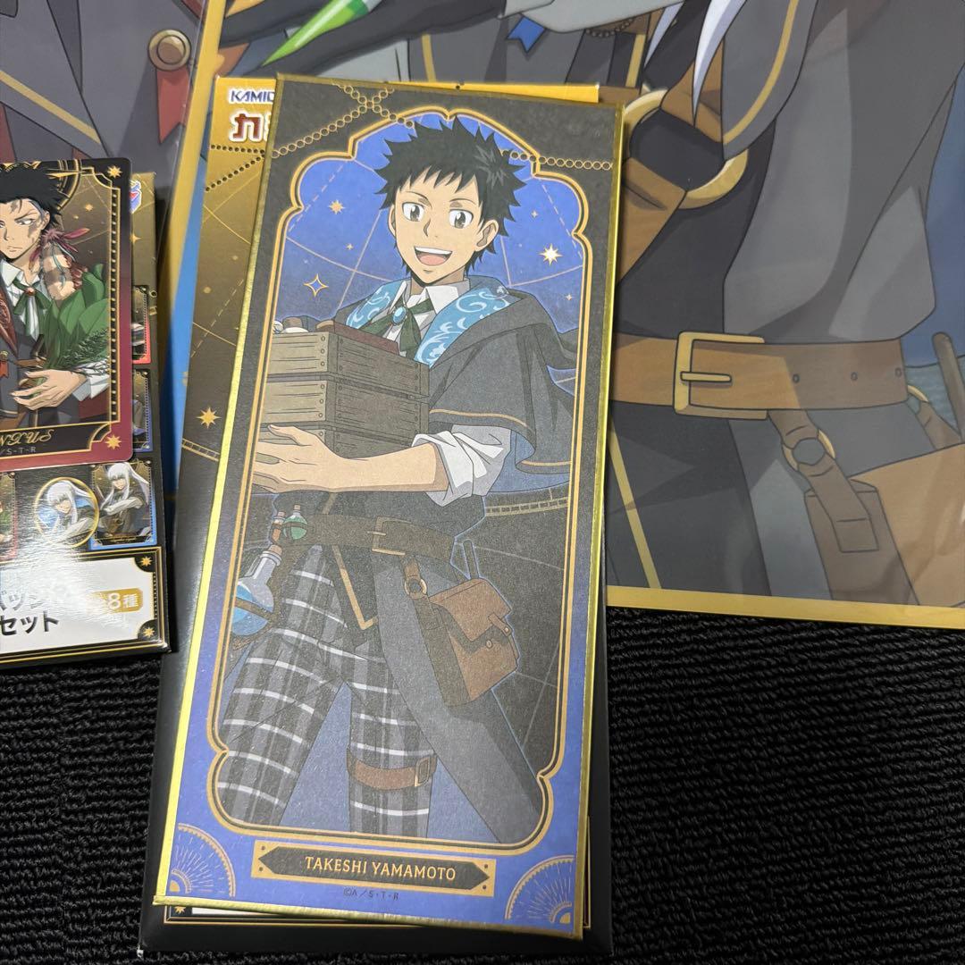 家庭教師ヒットマンREBORN! カミアニくじ クリアポスター ミニ色紙