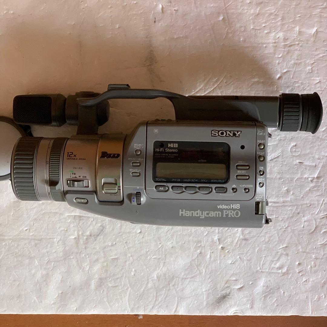 ジャンク ソニー CCD-VX1 Hi8 handyman PRO 壊れています - メルカリ