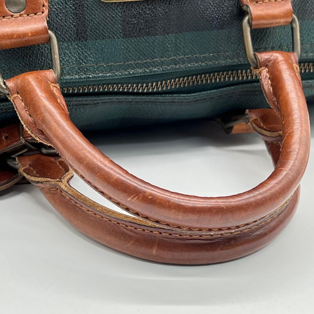 ✨良品✨ポロラルフローレン タータンチェック ミニボストンバッグ