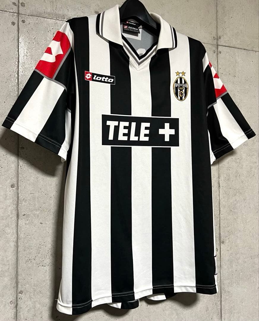 当時物！】00/01 ユヴェントスFC ♯21 ジダン【L】ホームユニフォーム