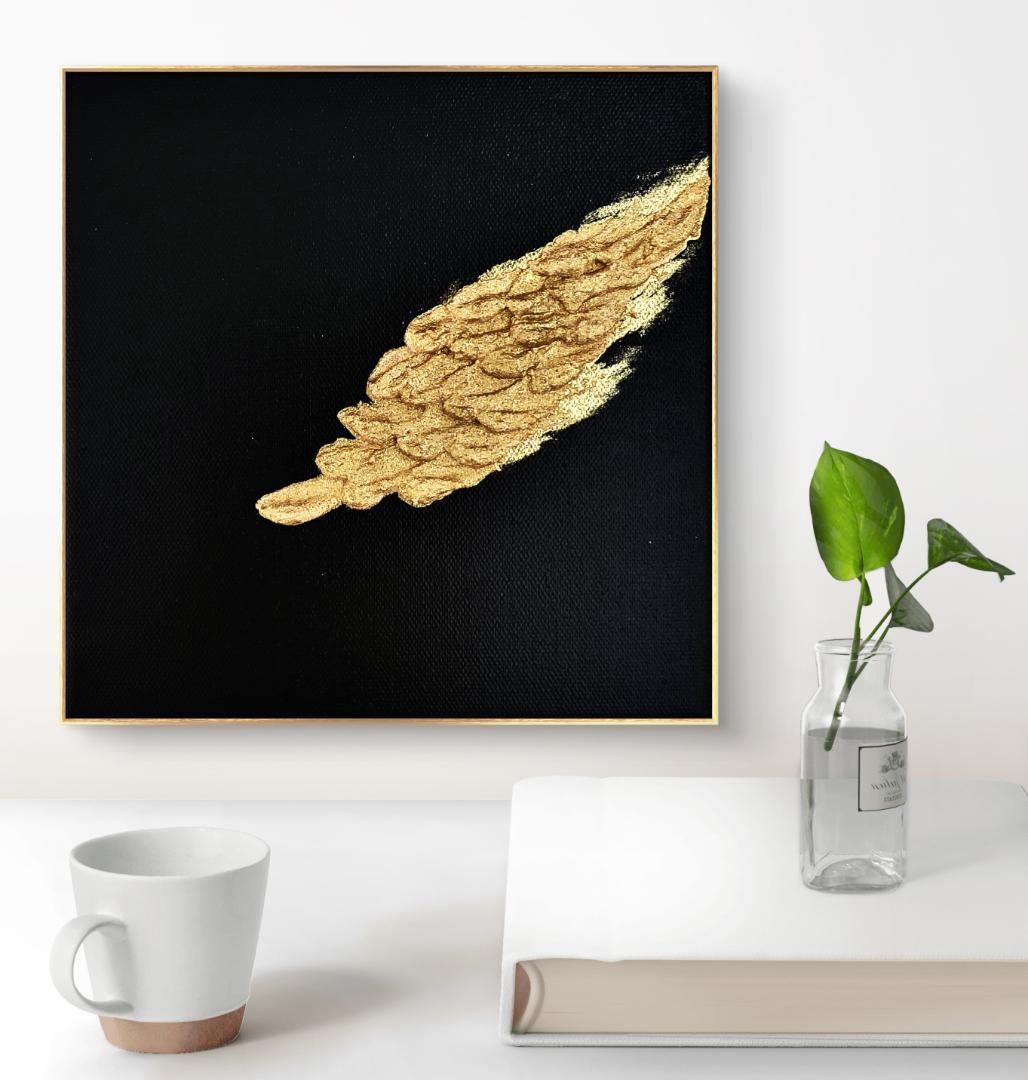 ビッグバンⅢ / テクスチャーアート 18×18㎝ S0 原画1点のみ モダン