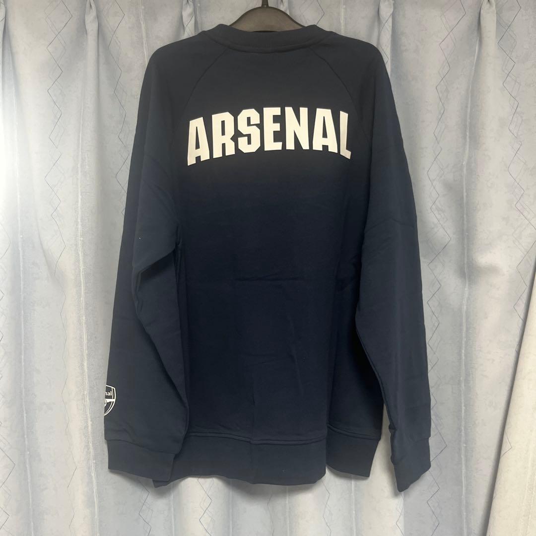 公式ライセンス】アーセナルFC ビッグロゴ スウェット ネイビー L