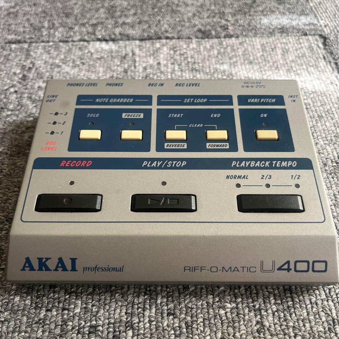 AKAI U400 RIFF-O-MTIC フレーズレコーダー - メルカリ