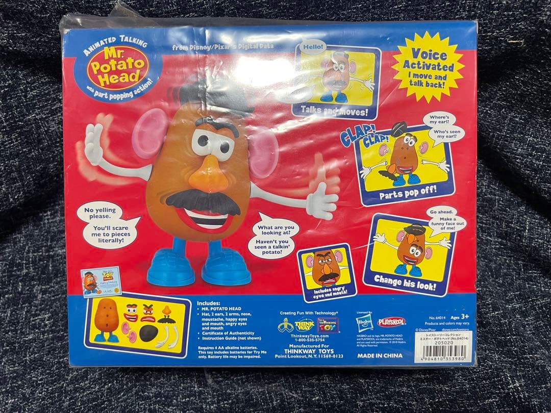 ディズニー　トイストーリーコレクション　ポテトヘッド 　日本語　未使用品