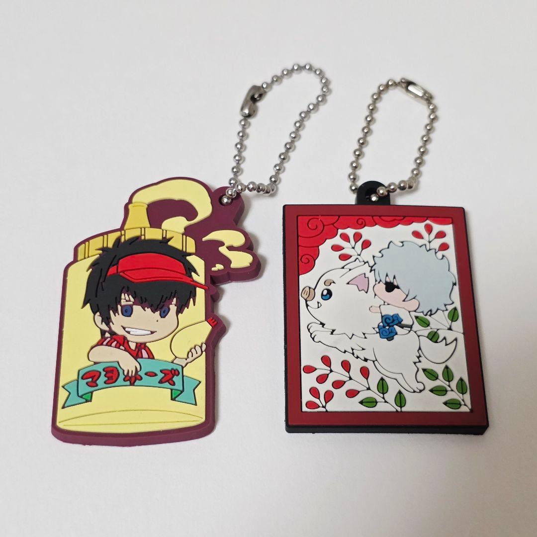 銀魂 ラバーストラップ2点 坂田銀時 土方十四郎 - メルカリ