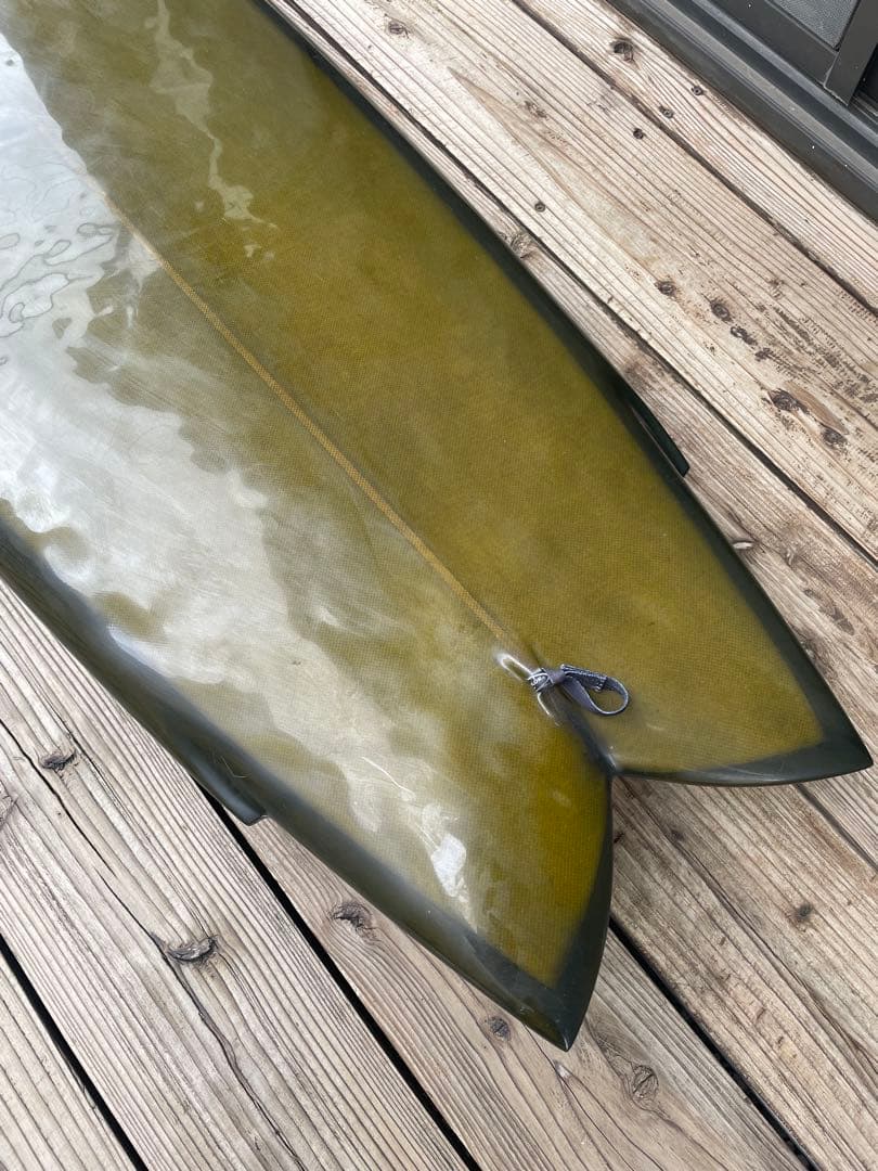 Kugenuma surfboards 6'4 フィッシュツイン ミッドレングス - メルカリ