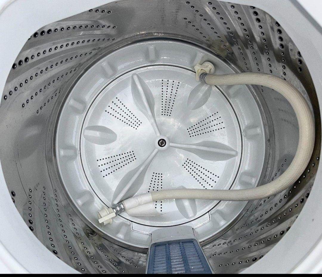 パナソニック洗濯機 5.0kg ビッグウェーブ洗浄香りしっかりコース風乾燥機能付