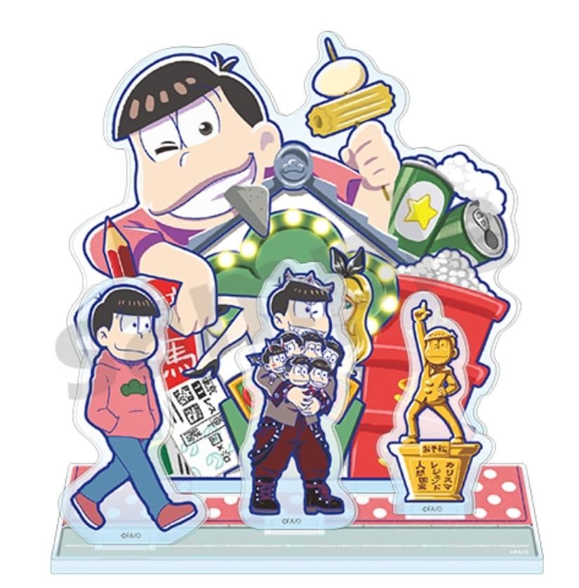 おそ松さん へそくりウォーズ'20 ジオラマアクリルスタンディ 全6種