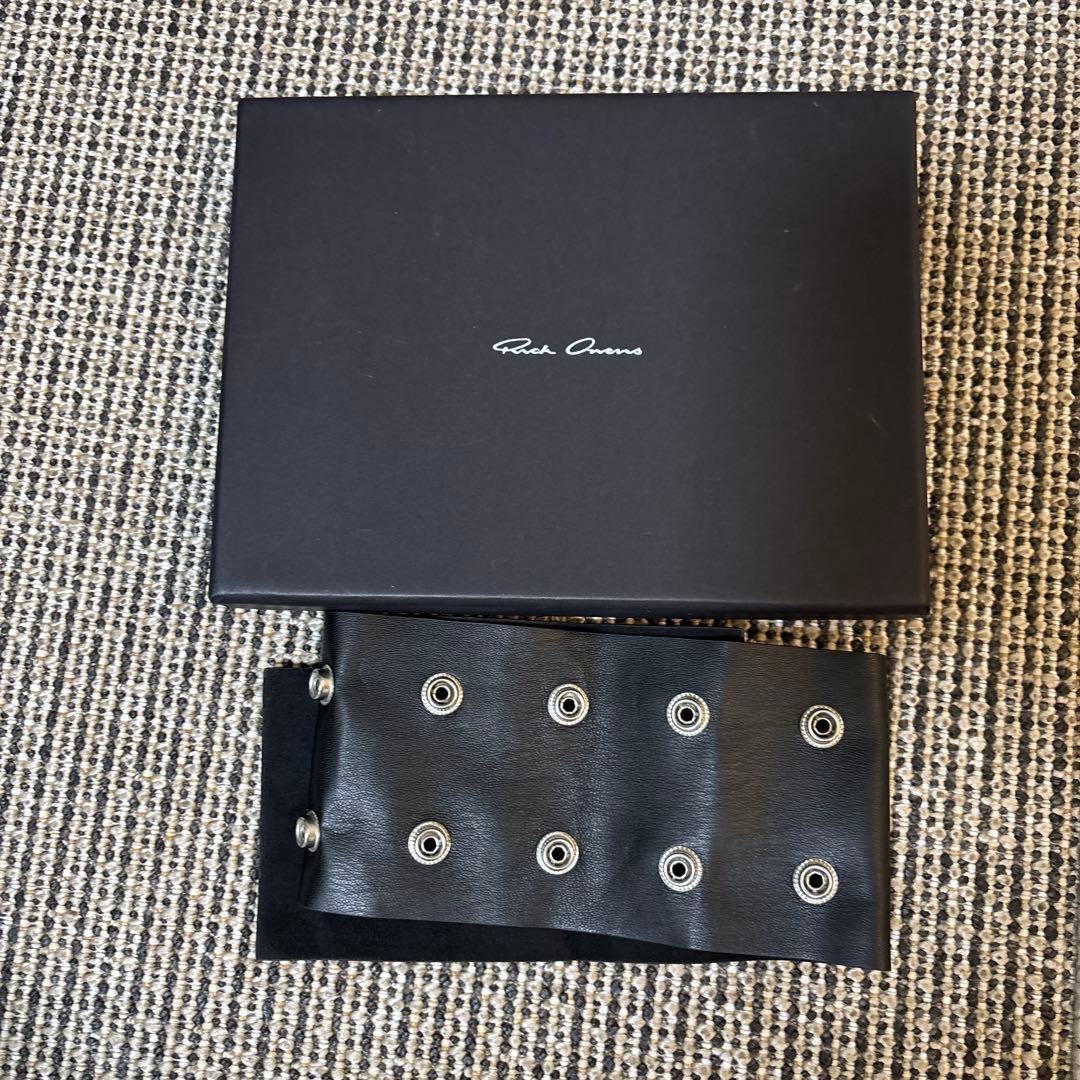 RICK OWENS風 レザーチョーカー