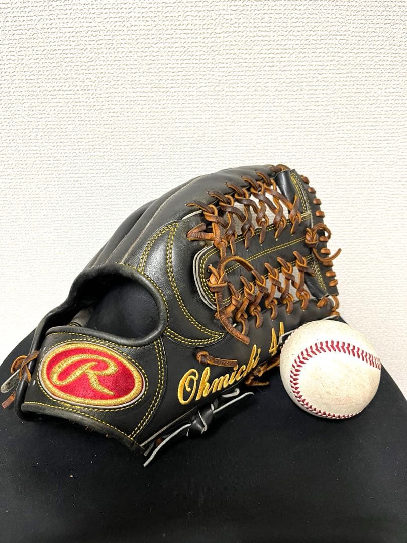 506 ローリングス プロ使用 大道典良選手 硬式外野手用グローブ