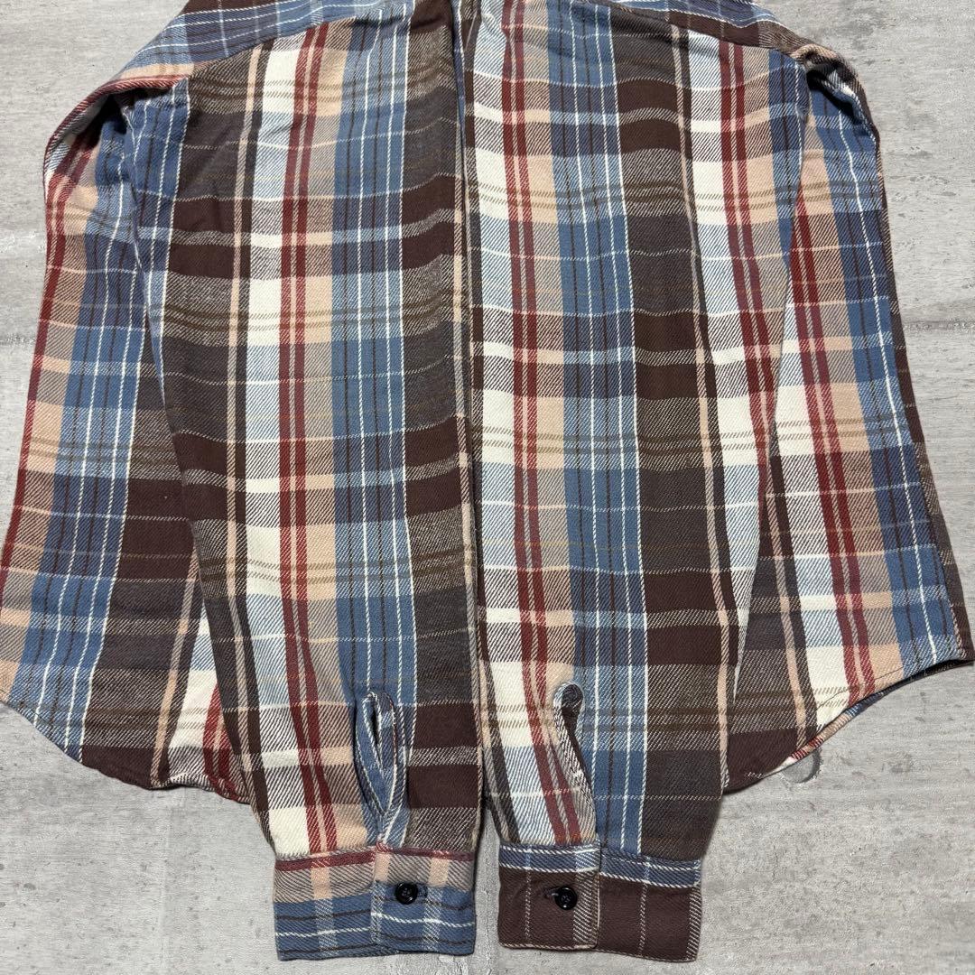 70s USA製 FIVE BROTHER ネルシャツ 西海岸 アメカジ サーフ - メルカリ