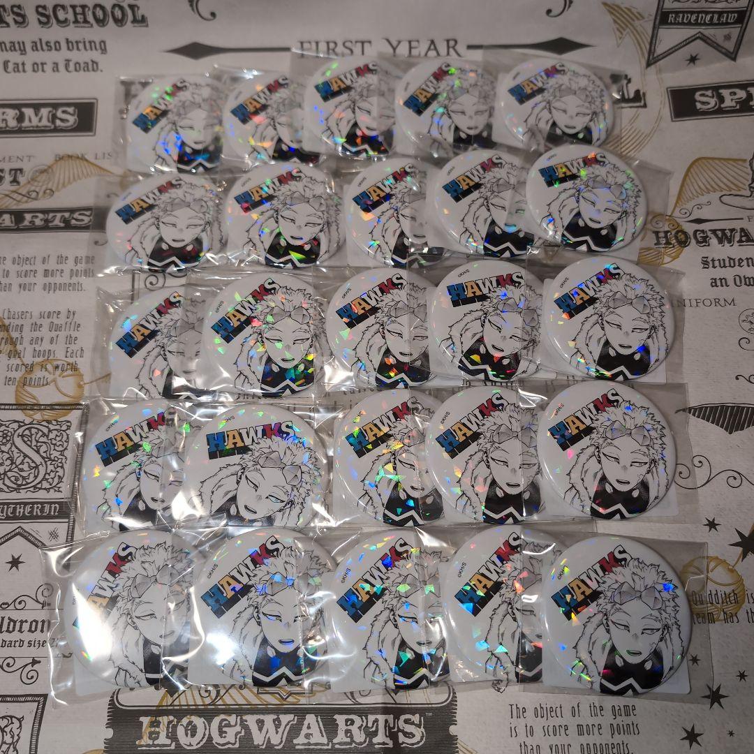 【ヒロアカ】オールスター缶バッジ【ホークス】 2023年4月16日まで】僕のヒーローアカデミア オールスター缶バッジ