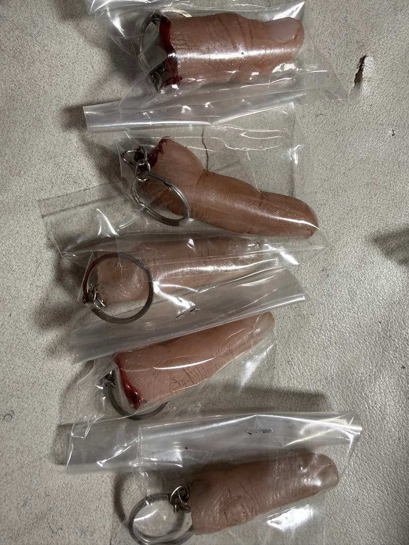 5本指　人差し指　中指　小指　親指　薬指　キーホルダー #キーホルダー #指