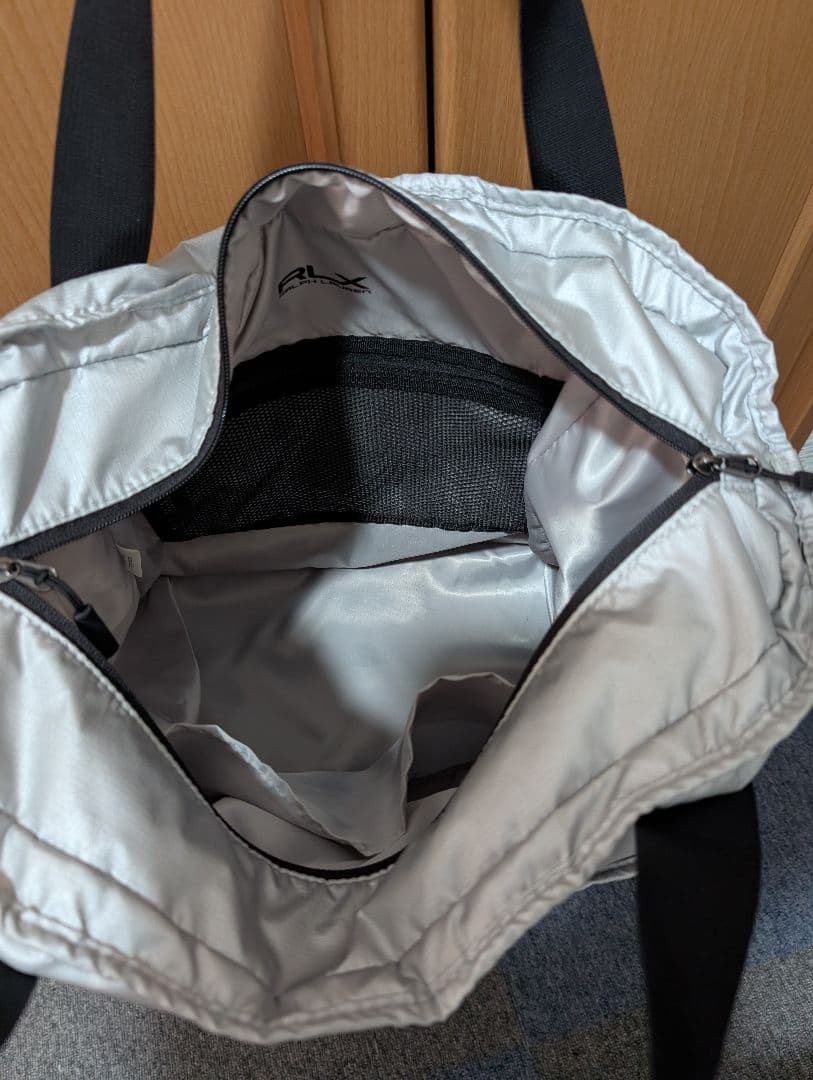 RLX シルバー ゴルフバッグ 約40cm x 30cm - メルカリ