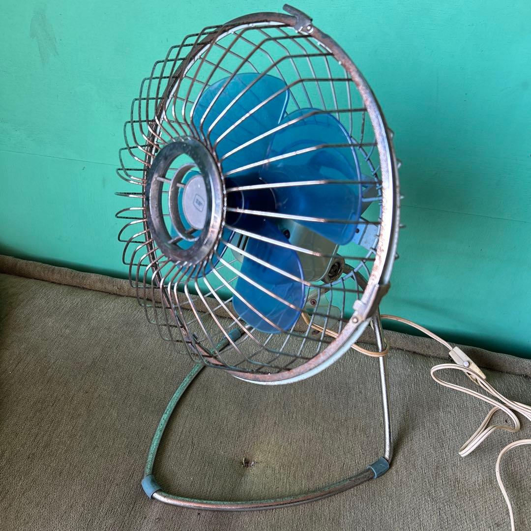 昭和レトロ 昭和の扇風機 動作確認済み 扇風機 小型扇風機 ナショナル