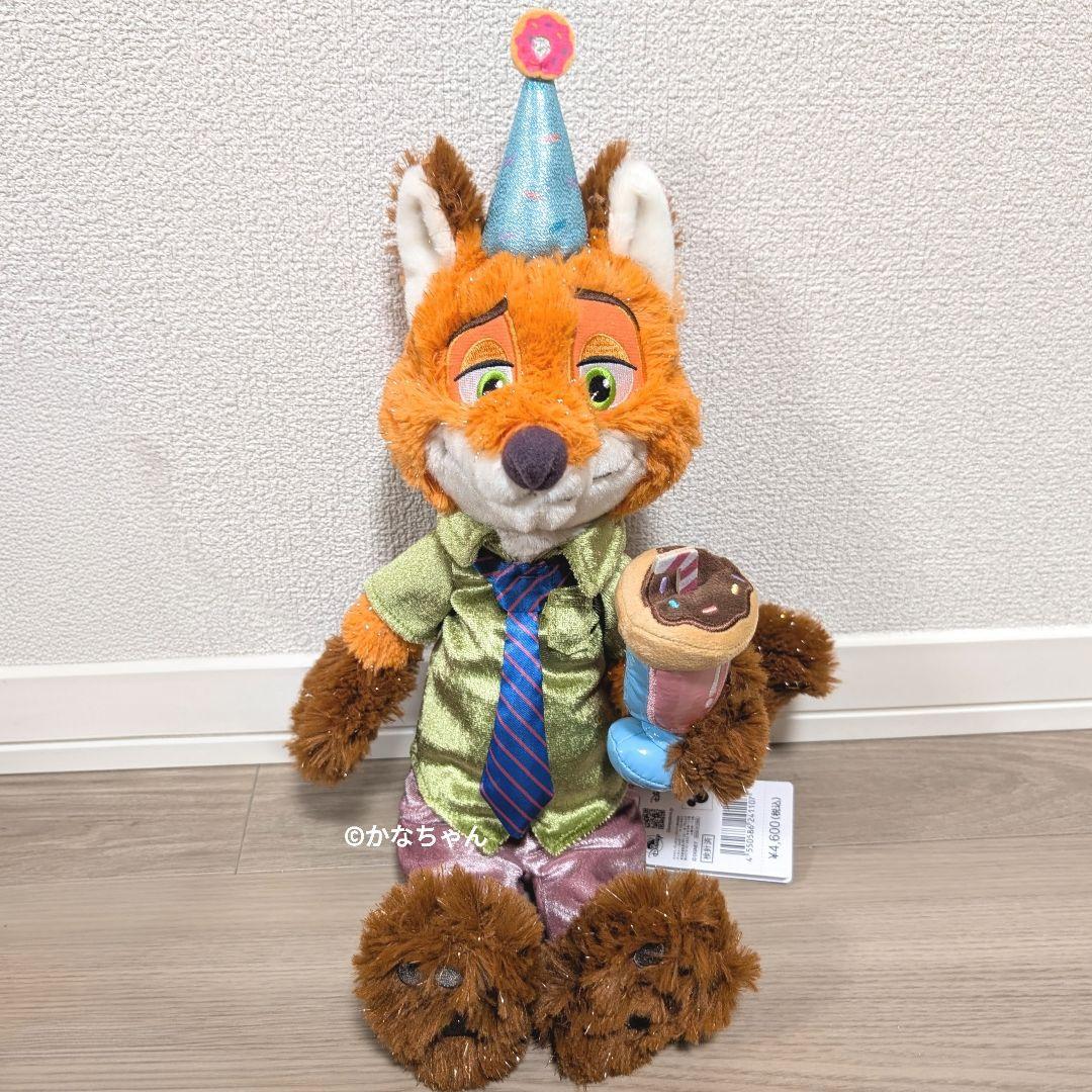 お顔厳選♡ニック　ぬいぐるみセット　ズートピア　10周年　ディズニーストア