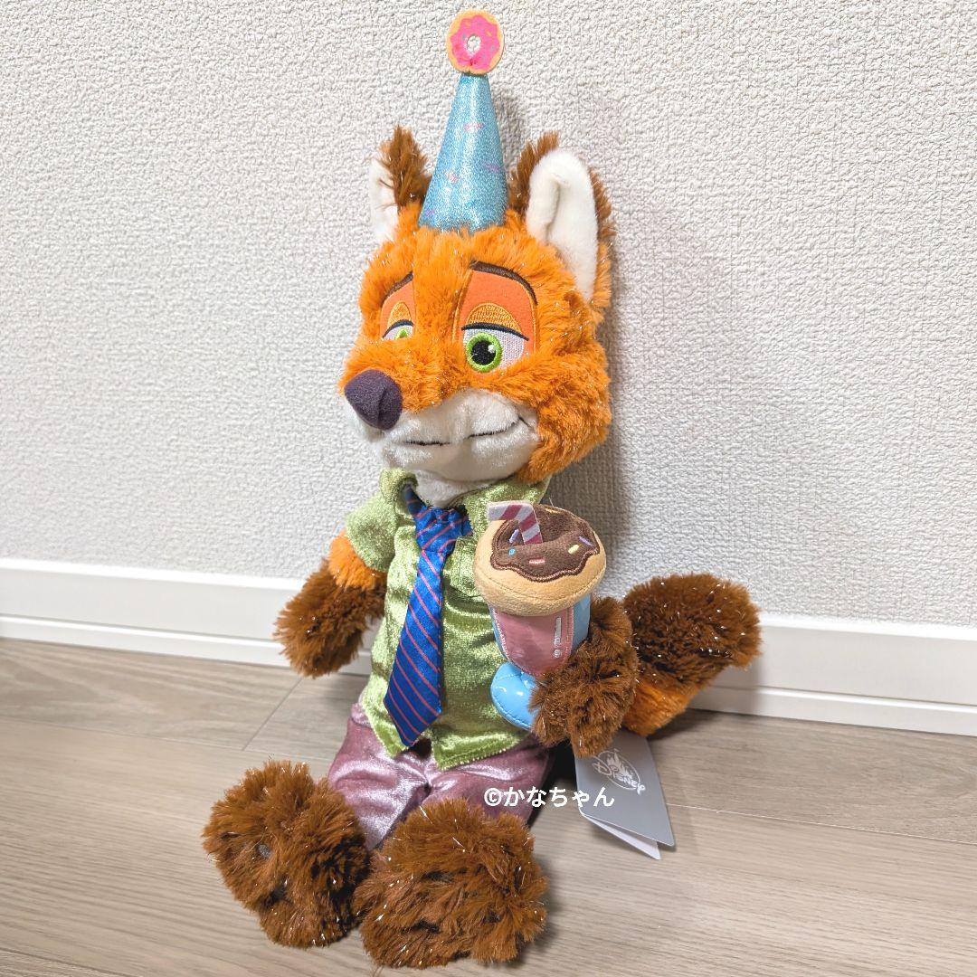 お顔厳選♡ニック　ぬいぐるみセット　ズートピア　10周年　ディズニーストア