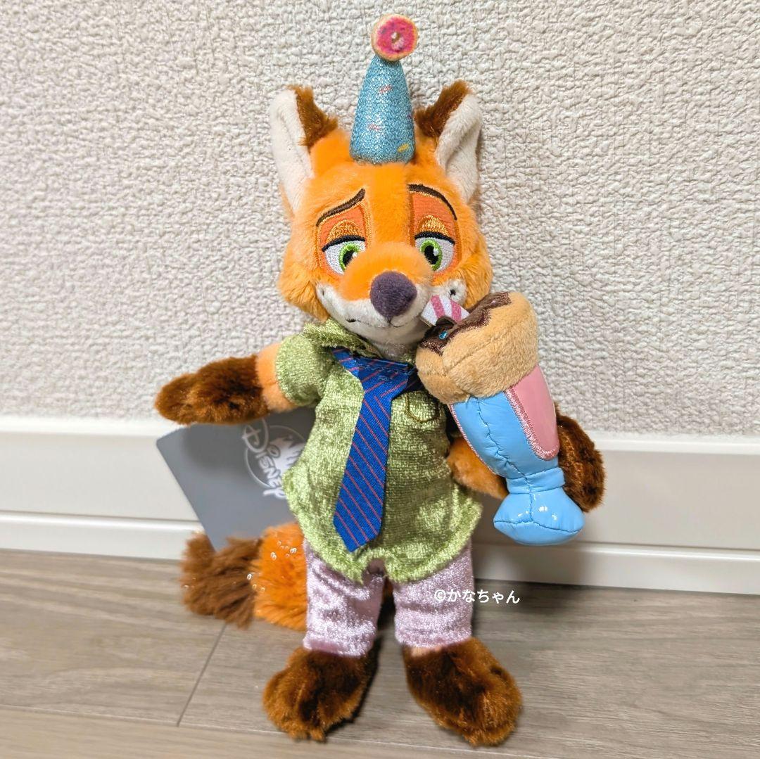 お顔厳選♡ニック　ぬいぐるみセット　ズートピア　10周年　ディズニーストア