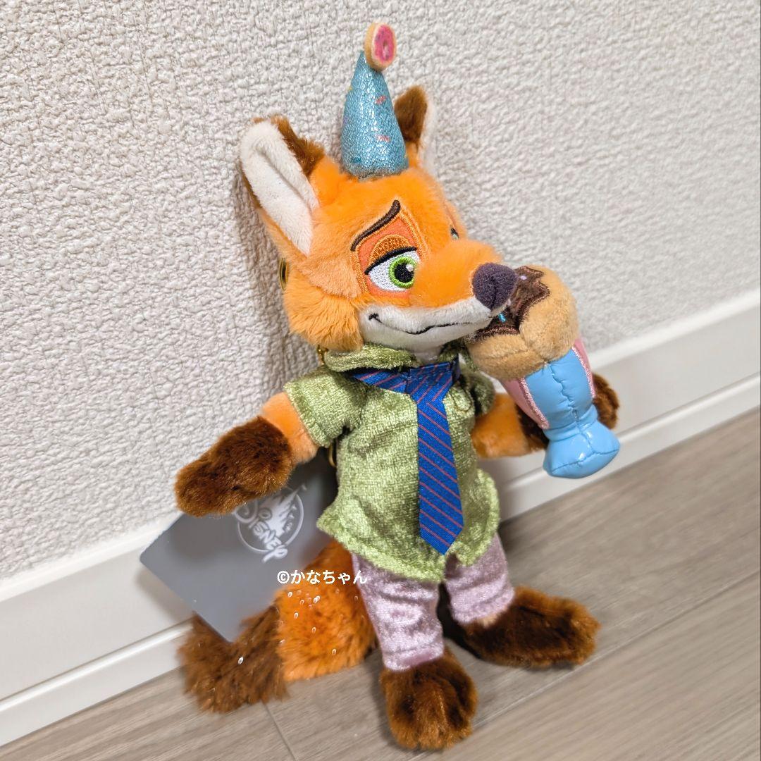 お顔厳選♡ニック　ぬいぐるみセット　ズートピア　10周年　ディズニーストア