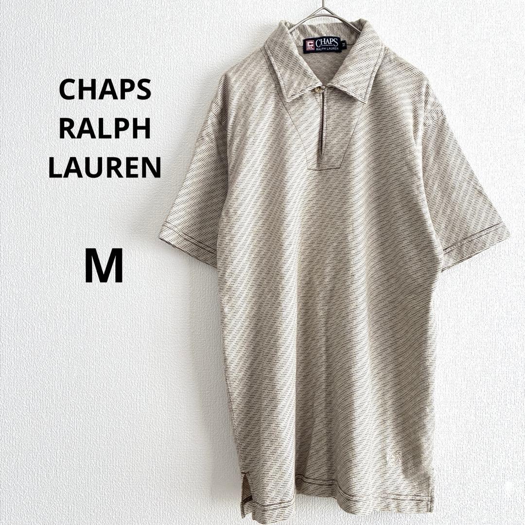 90s 】ヴィンテージ チャップス ラルフローレン 総柄 ポロシャツ M