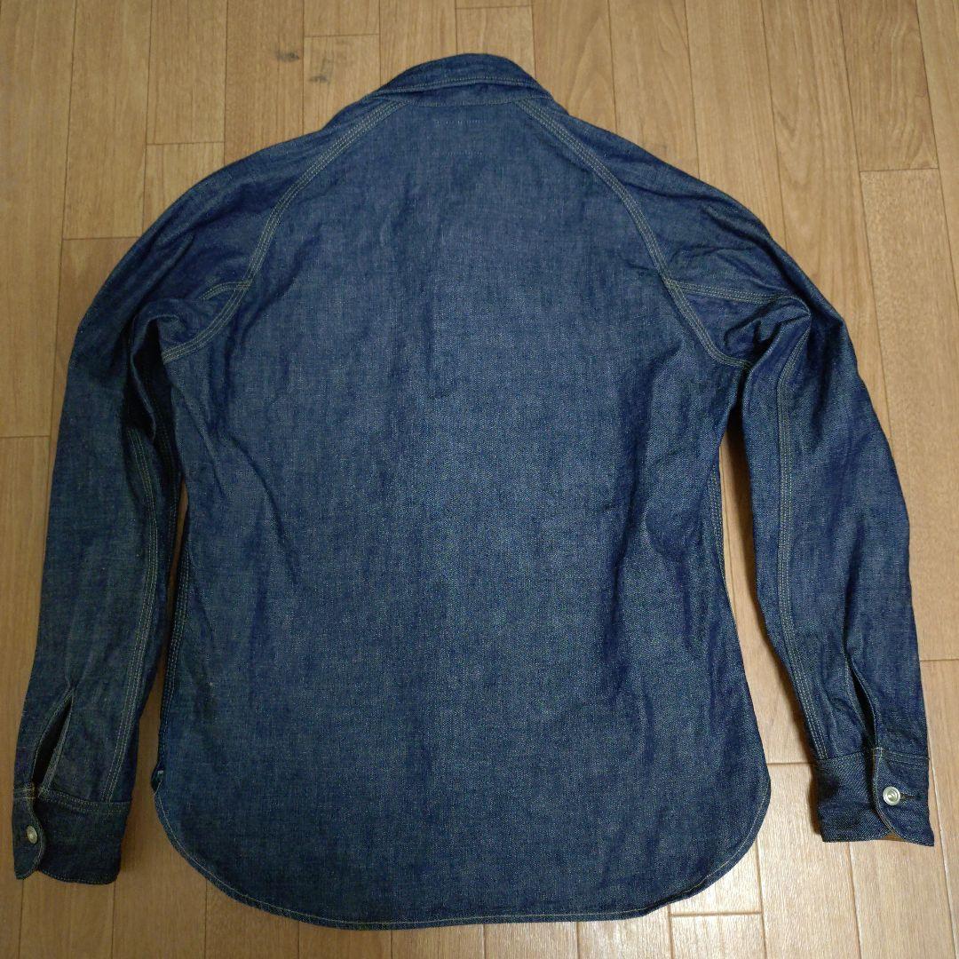 DELUXEWARE 7640 デニムシャツ インディゴブルー L - メルカリ