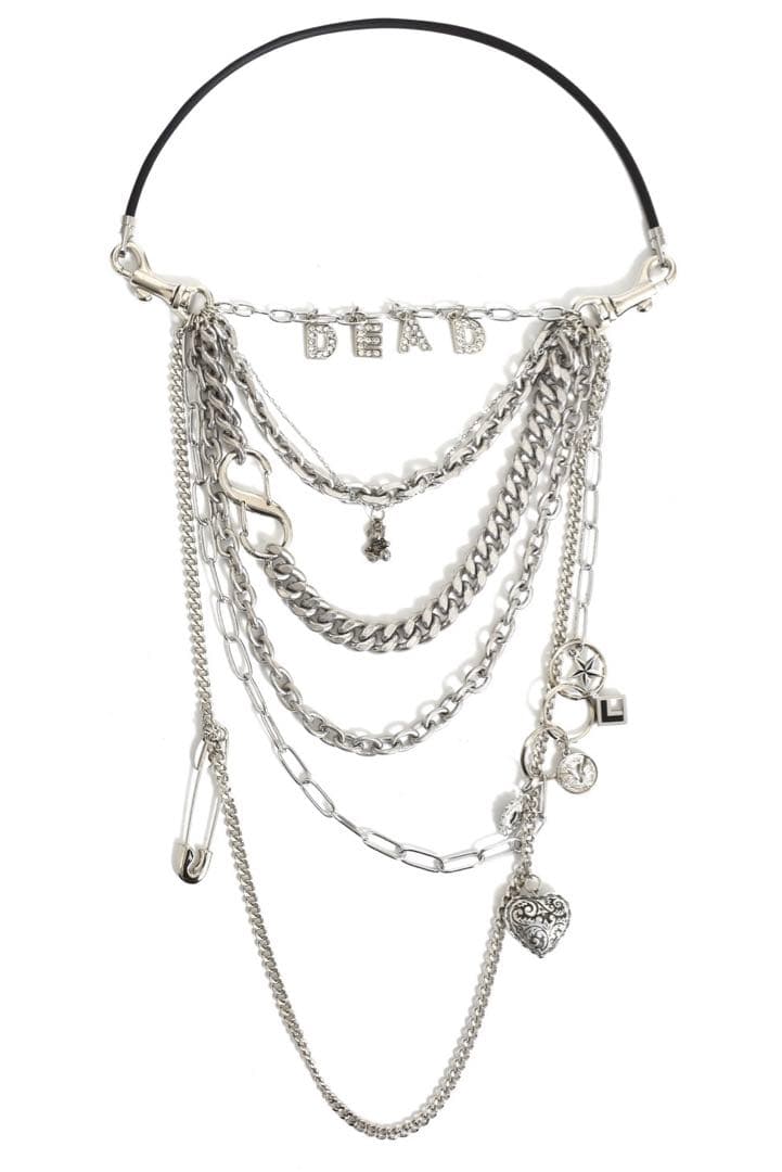 期間限定❗️doublet24aw MAGNETIC “DEAD”NECKLACE
