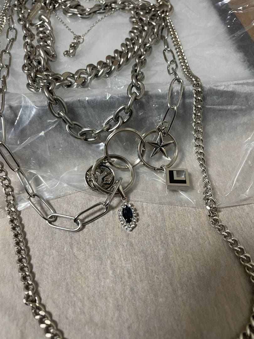 期間限定❗️doublet24aw MAGNETIC “DEAD”NECKLACE