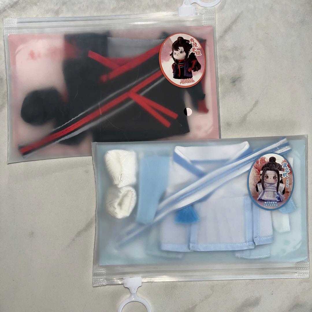 魔道祖師 KAZE 10cmぬいぐるみ用衣装セット - メルカリ