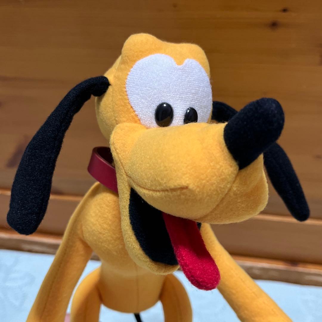 プルートぬいぐるみ(東京ディズニーランド初期)ポージング プルート