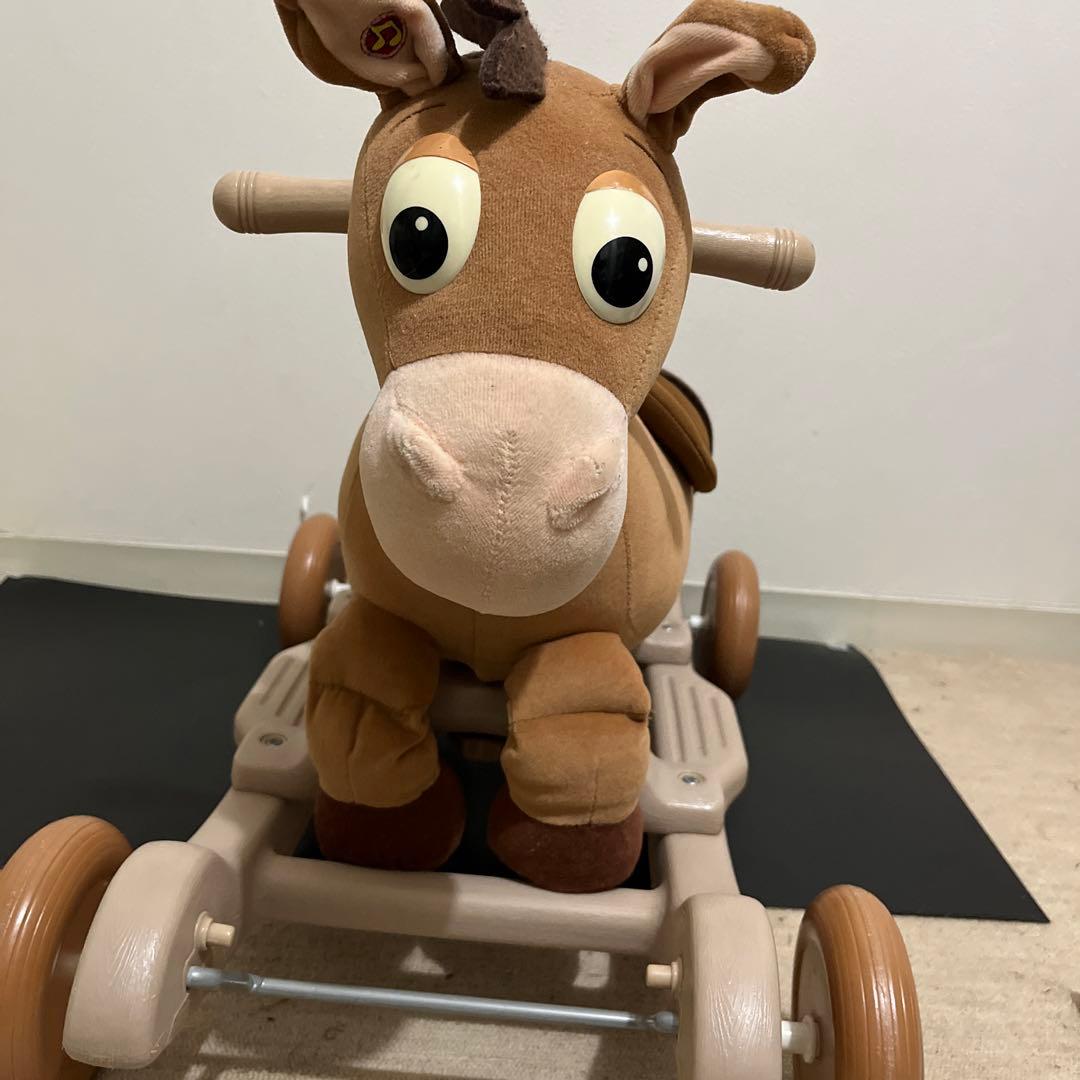 送料無料】トイストーリー ブルズアイロッキングチェア 木馬 TOYSTORY