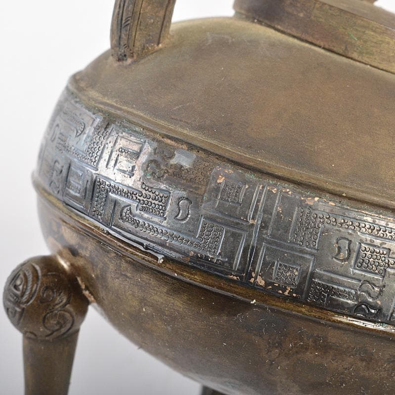 中国 古銅青銅 饕餮文 水注 水滴 M R7365 - メルカリ