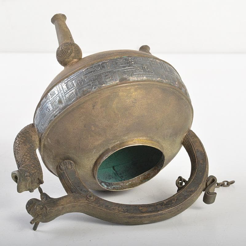 中国 古銅青銅 饕餮文 水注 水滴 M R7365 - メルカリ